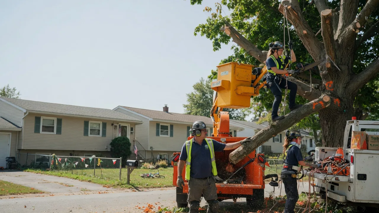 Tree Bucket Truck Service in Saint Charles, IL